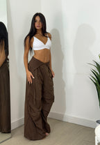 Panta bustier tinta unita