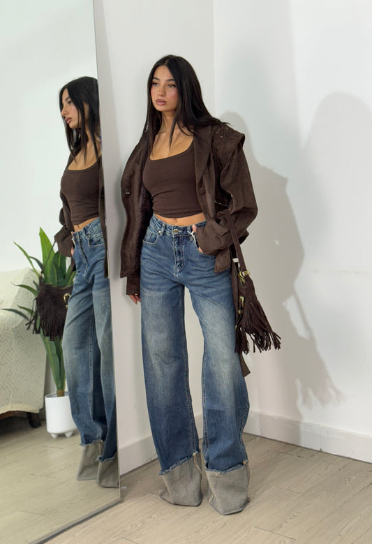 Jeans risvolto