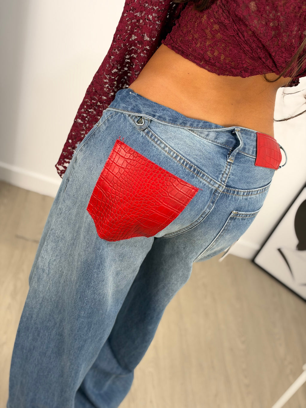 Jeans piton