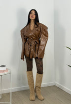 Leggins pizzo con culotte