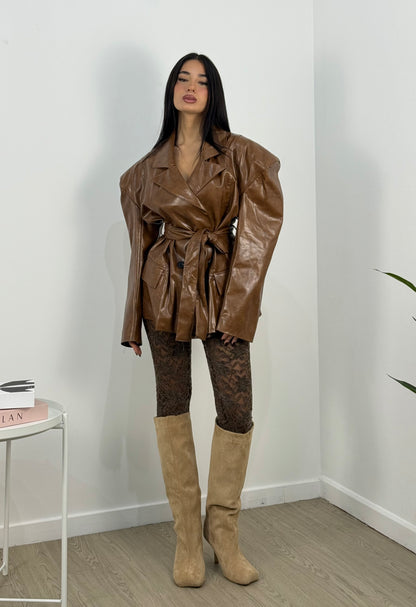 Leggins pizzo con culotte