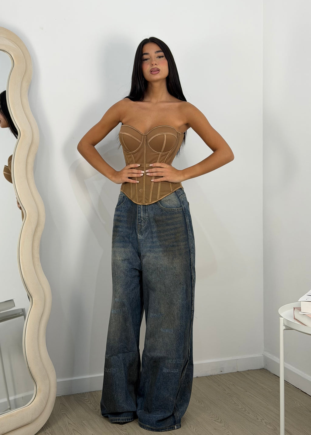 Jeans Sfumé beige