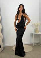 Dress cristalflower longuette