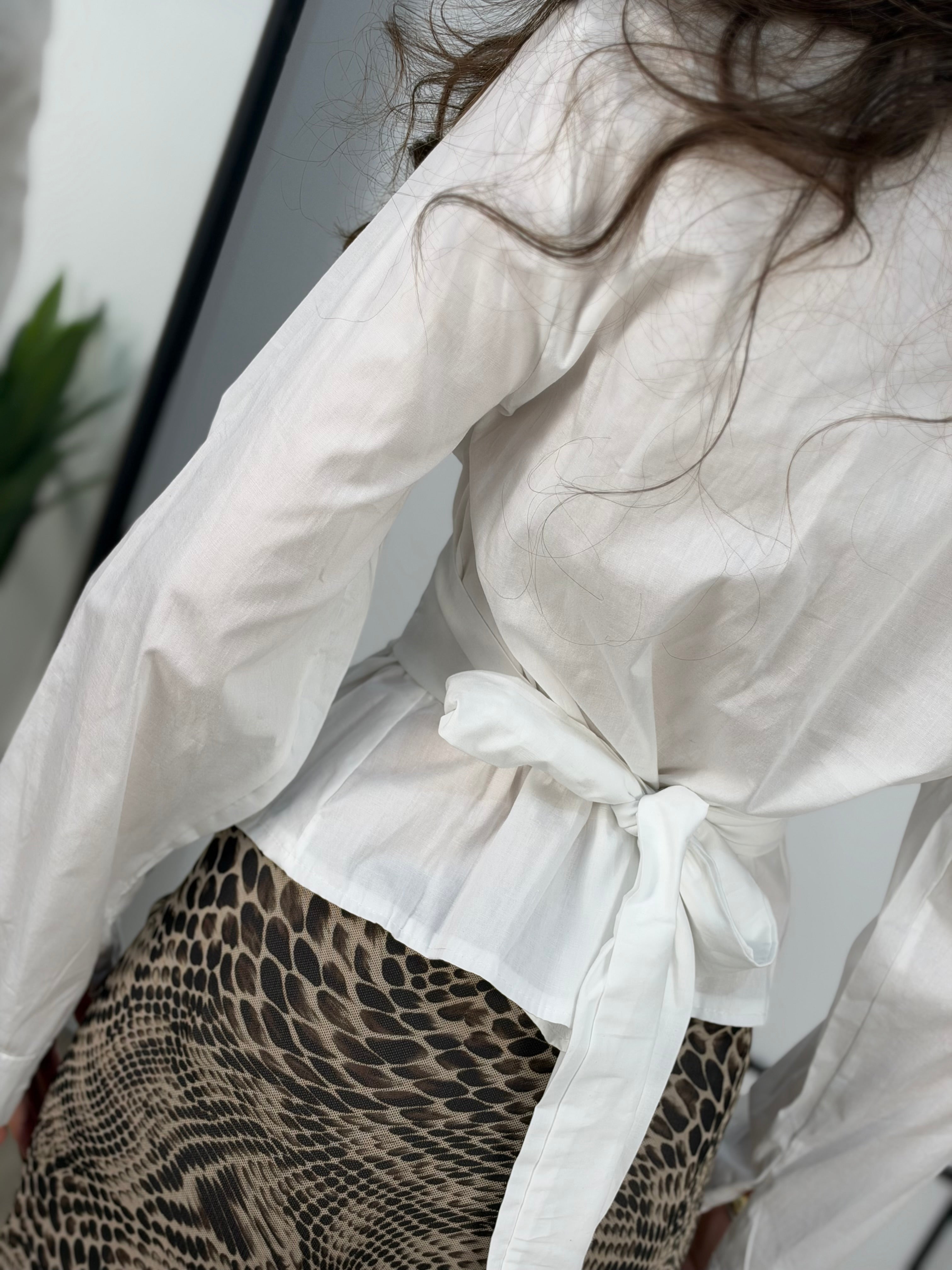 Camicia fiocco