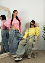 Jeans mood salopette