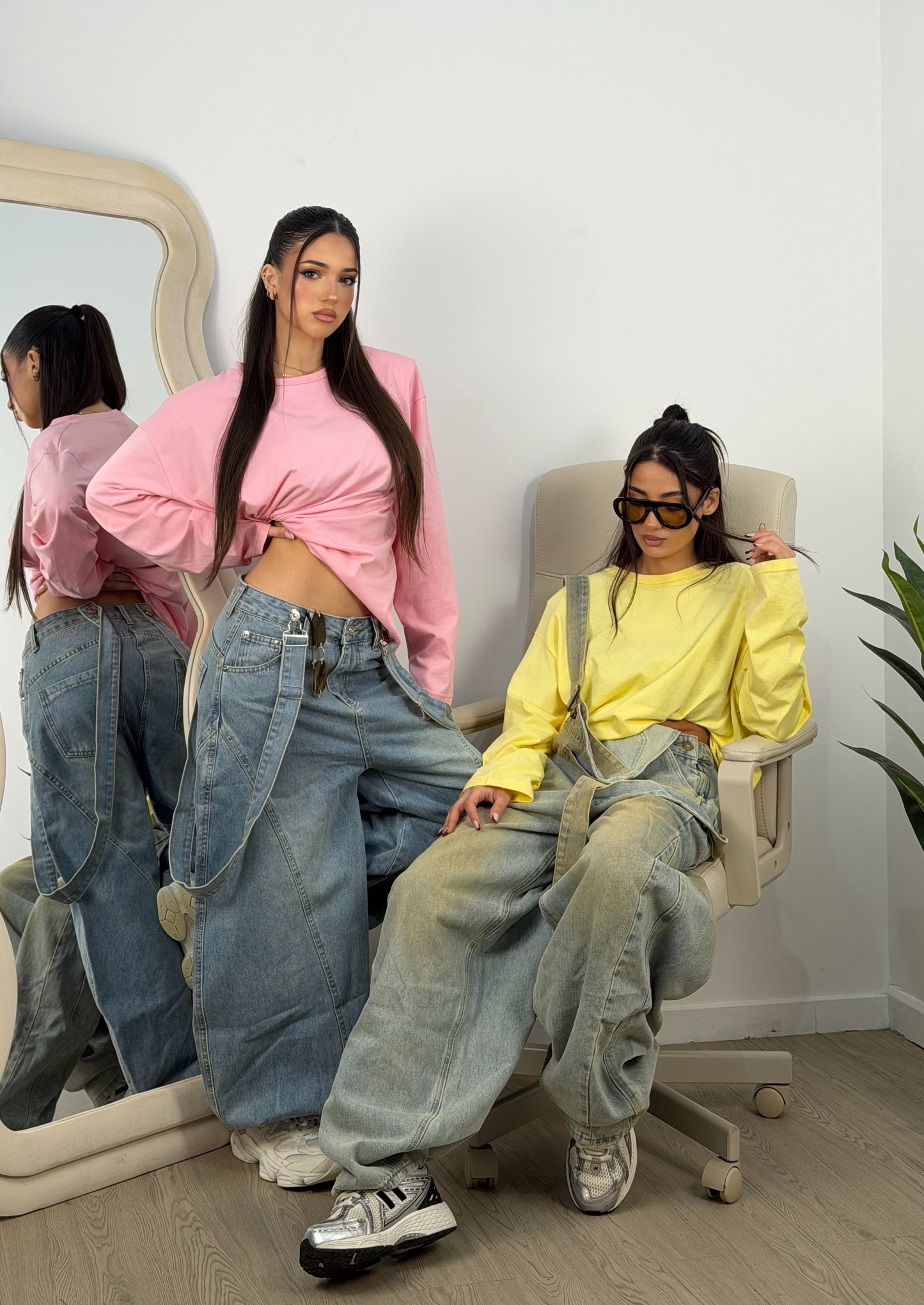 Jeans mood salopette