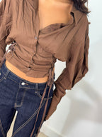 Camicia bustier mini