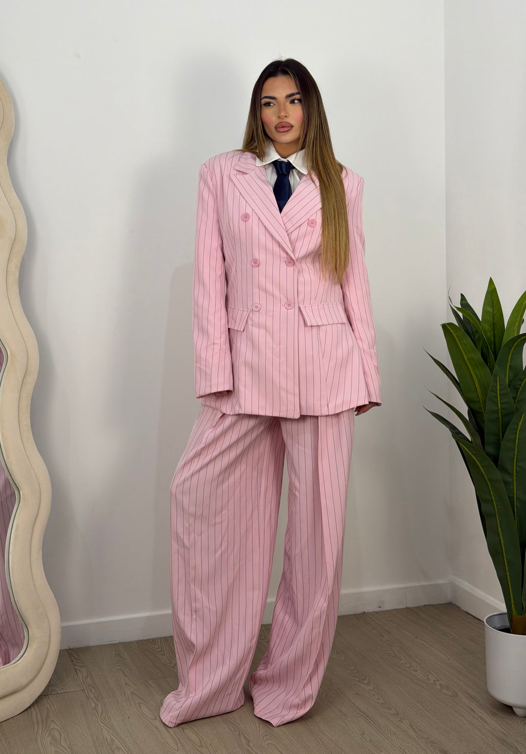 Tailleur gessato Classy