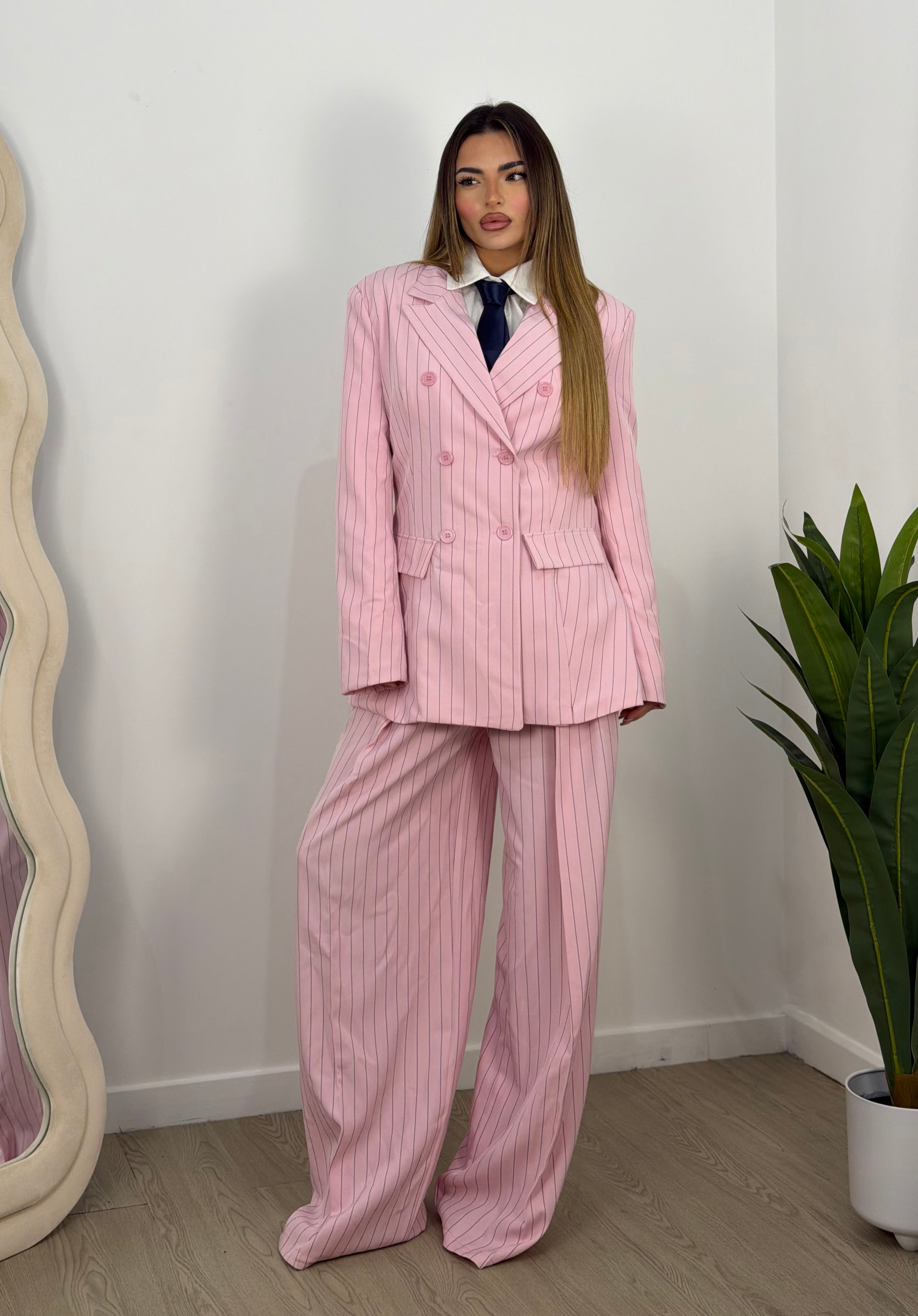 Tailleur gessato Classy