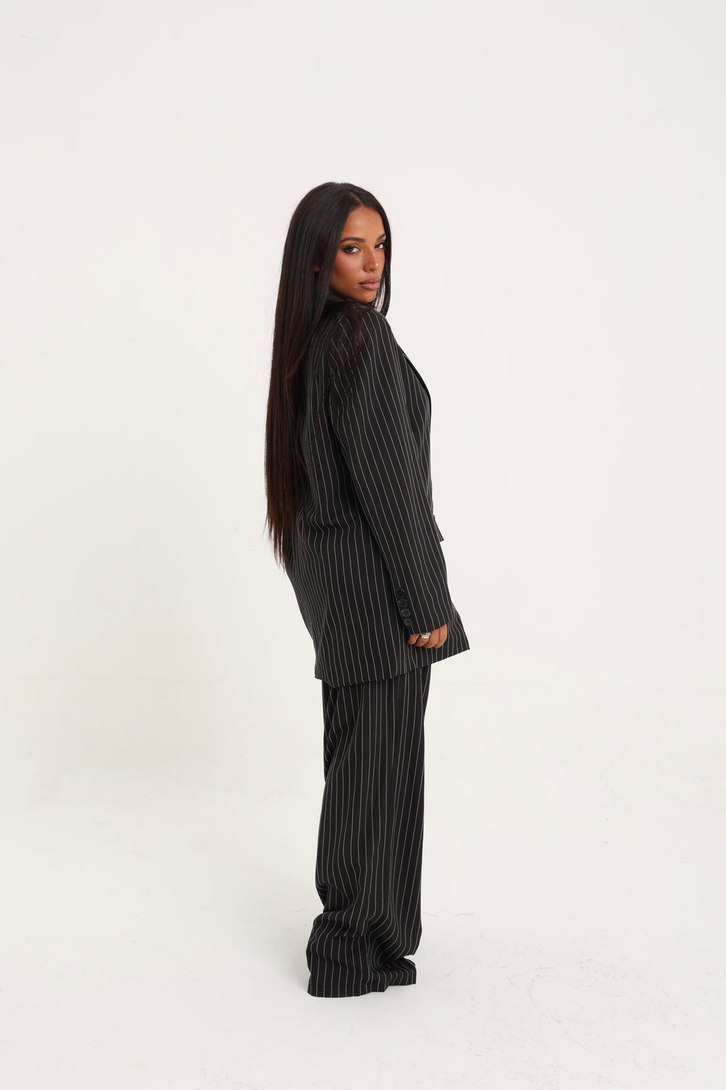 Tailleur Back to Office gessato
