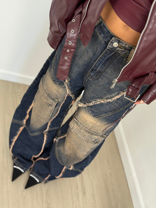 Jeans lillà