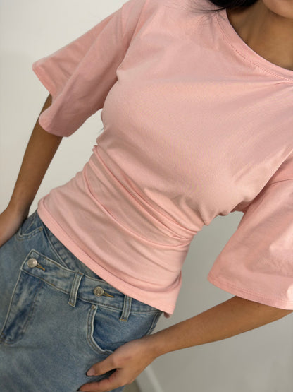 Maglia intreccio retro