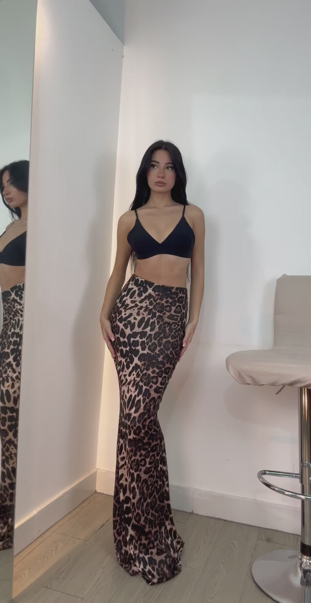 Gonna Maculata longuette